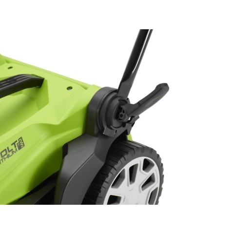 Газонокосилка аккумуляторная Greenworks Арт. 2501907UB, 40V, 35 см, c 1хАКБ 4 Ач и ЗУ