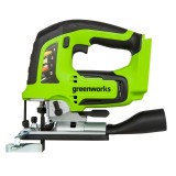 Лобзик аккумуляторный Greenworks Арт. 3601407, 24V, бесщеточный, без АКБ и ЗУ