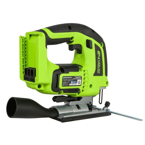 Лобзик аккумуляторный Greenworks Арт. 3601407, 24V, бесщеточный, без АКБ и ЗУ