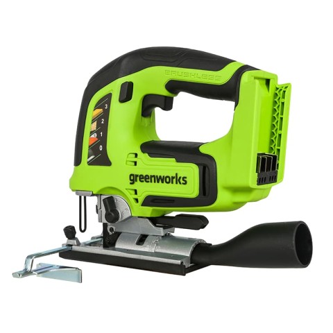 Лобзик аккумуляторный Greenworks Арт. 3601407, 24V, бесщеточный, без АКБ и ЗУ