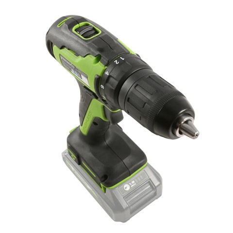 Дрель-шуруповерт аккумуляторная Greenworks Арт. 3704007UA, 24V, c 1хАКБ 2 Ач и ЗУ в кейсе