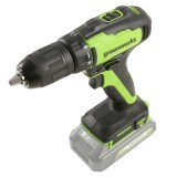 Дрель-шуруповерт аккумуляторная Greenworks Арт. 3704007UA, 24V, c 1хАКБ 2 Ач и ЗУ в кейсе