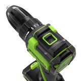 Дрель-шуруповерт акк. Greenworks DD345, 24V, б/щет, 0-450/0-1850 об/мин, 27/45 Нм, 2-13мм, LED, без АКБ и ЗУ (3708307)