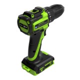 Дрель-шуруповерт акк. Greenworks DD345, 24V,  б/щет, 27/45 Нм, 13мм, 2х2Ач, ЗУ, кор (3708307CUC)