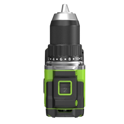 Дрель-шуруповерт акк. Greenworks DD560, 24V, б/щет, 30/60 Нм, 13мм, Anti-kickback, 2х2Ач, ЗУ, кор (3708407CUC)