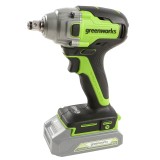 Гайковерт ударный аккумуляторный Greenworks Арт. 3802907, 24V, 400Нм, бесщеточный, без АКБ и ЗУ