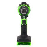 Гайковерт ударный аккумуляторный Greenworks Арт. 3803607, 24V, 200 Нм, бесщеточный, без АКБ и ЗУ