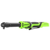 Гайковерт-трещотка удлиненная аккумуляторная Greenworks Арт. 3803907, 24V, 1/2, бесщеточная, без АКБ и ЗУ