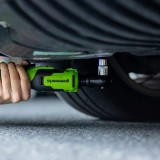 Гайковерт-трещотка Greenworks GD24RW, 24V, бесщеточная, 1/2", 80Нм, редуктор 70 мм, без АКБ и ЗУ с сумкой, арт. 3804007