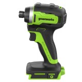 Винтоверт ударный акк. Greenworks ID3170, 24V, б/щет, 0-3200 об/мин, 4000 уд/мин, HEX 1/4, 170Нм, 1х2Ач, ЗУ, кор (3804907CUA)