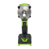 Гайковерт ударный акк. Greenworks IW5500, 24V, б/щет, 1/2'', 500Нм, 3 режима, 1х4Ач,ЗУ,кор (3805007CUB)
