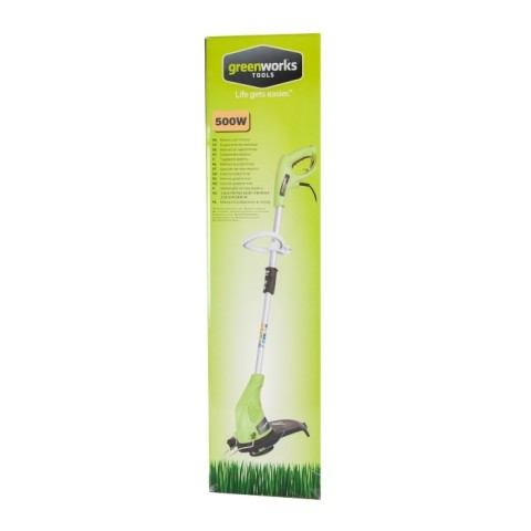 Триммер электрический Greenworks Арт. 21217 Basic, 500 Вт, 30 см