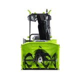Снегоуборщик аккумуляторный Greenworks Арт. 2602807, 82V, 61 см, самоходный, бесщеточный, без АКБ и ЗУ