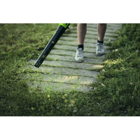 Воздуходувка аккумуляторная Greenworks Арт. 2400807UB, 40V, с 1хАКБ 4 Ач и ЗУ