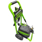 Мойка высокого давления аккумуляторная  Greenworks Арт. 5106207, 60V, 250 бар, бесщеточная, с портом на 2 АКБ, без АКБ и ЗУ