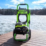 Мойка высокого давления аккумуляторная  Greenworks Арт. 5106207, 60V, 250 бар, бесщеточная, с портом на 2 АКБ, без АКБ и ЗУ