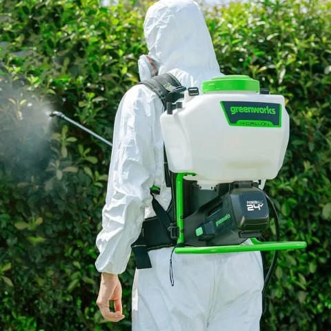 Опрыскиватель аккумуляторный Greenworks G24BPSII, 24V, c 1хАКБ 2Ач и ЗУ (5300307UA)