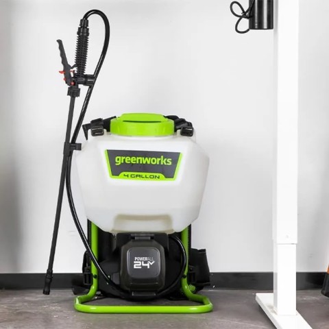 Опрыскиватель аккумуляторный Greenworks G24BPSII, 24V, c 1хАКБ 2Ач и ЗУ (5300307UA)