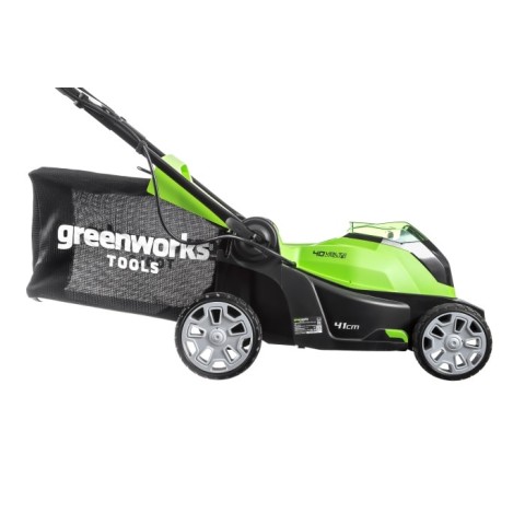 Газонокосилка аккумуляторная Greenworks  Арт. 2504707VB,  40V, 41 см, c 1хАКБ 4 Ач и ЗУ