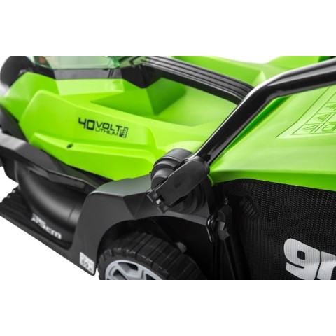 Газонокосилка аккумуляторная Greenworks Арт. 2501907UA, 40V, 35 см, c 1хАКБ 2 Ач и ЗУ