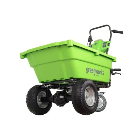 Садовая тележка самоходная Greenworks Арт. 7400007, 40V, 106 л