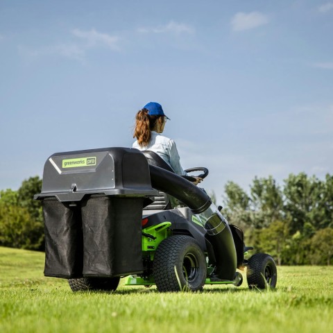 Травосборник для садовых трактора и райдера Greenworks Арт. 7500207