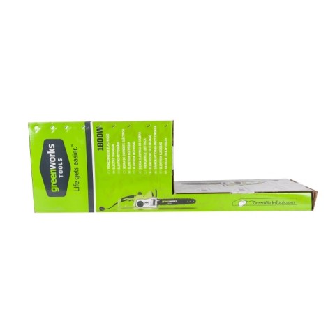 Цепная пила электрическая Greenworks Арт. 20027, 1800 Вт, 40 см