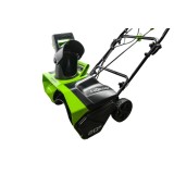 Снегоуборщик аккумуляторный Greenworks Арт. 2600607, 40V, 51 см, бесщеточный, с 1хАКБ 4 Ач и ЗУ