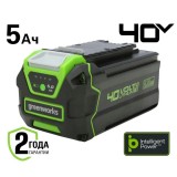 Аккумулятор Greenworks Арт. 2927207, 40V, 5 Ач