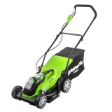 Газонокосилка аккумуляторная Greenworks Арт. 2501907UA, 40V, 35 см, c 1хАКБ 2 Ач и ЗУ