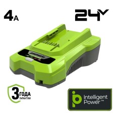 Быстрое зарядное устройство Greenworks  Арт. 2946407, 24V, 4А