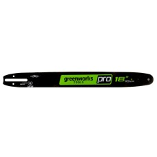 Шина стальная 45 см для аккумуляторной 80 В цепной пилы 2000507 Greenworks, Арт. 2905707