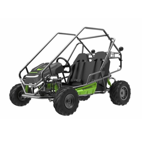 Двухместный карт для бездорожья Greenworks GK52400, без АКБ и ЗУ
