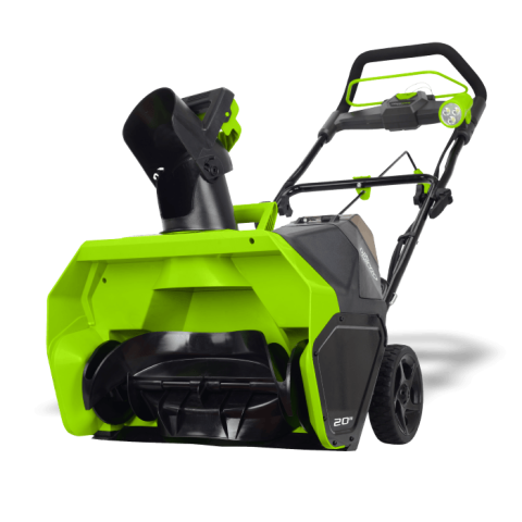 Снегоуборщик аккумуляторный Greenworks Арт. 2600607, 40V, 51 см, бесщеточный, с 1хАКБ 4 Ач и ЗУ