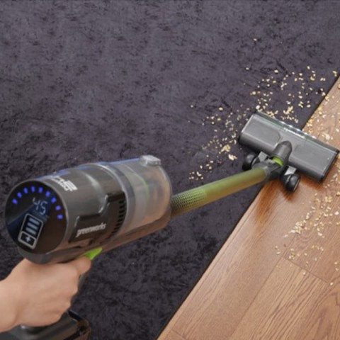 Пылесос беспроводной вертикальный аккумуляторный Greenworks Арт. 4701407UB, 24V, с 1хАКБ 4 Ач и ЗУ