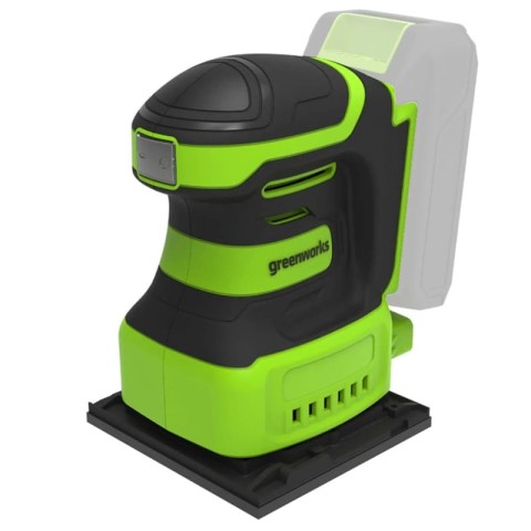Плоскошлифовальная машина  аккумуляторная Greenworks Арт. 3100507, 24 V, без АКБ и ЗУ