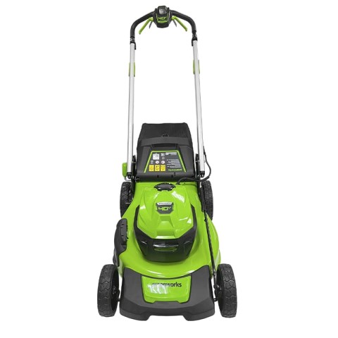 Газонокосилка аккумуляторная Greenworks GD40LM48SP, 40V, 48 см, самоходная, бесщеточная, c 1хАКБ 8 Ач и ЗУ (2517407UH)