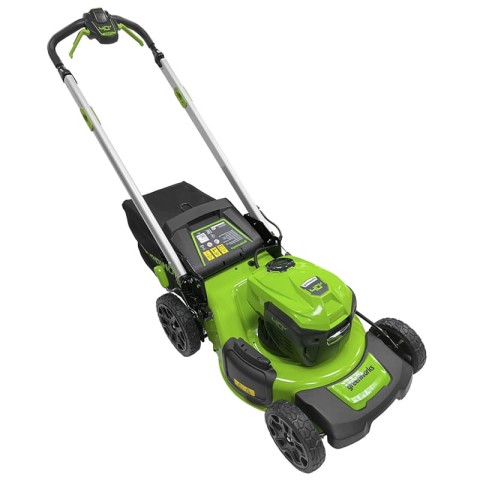 Газонокосилка аккумуляторная Greenworks Арт. 2517407, 40V, 48 см, самоходная, бесщеточная, без АКБ и ЗУ