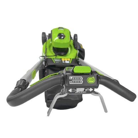 Газонокосилка аккумуляторная Greenworks GD40LM48SP, 40V, 48 см, самоходная, бесщеточная, c 1хАКБ 8 Ач и ЗУ (2517407UH)