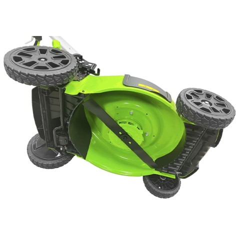 Газонокосилка аккумуляторная Greenworks GD40LM48SP, 40V, 48 см, самоходная, бесщеточная, c 1хАКБ 8 Ач и ЗУ (2517407UH)