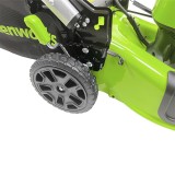 Газонокосилка аккумуляторная Greenworks GD40LM48SP, 40V, 48 см, самоходная, бесщеточная, c 1хАКБ 8 Ач и ЗУ (2517407UH)