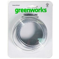 Леска для триммера Greenworks, 1,65мм, Арт, 2933407