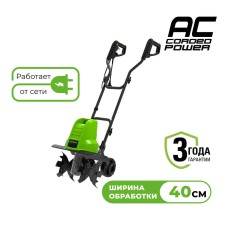 Культиватор электрический Greenworks Арт. 2801207, 220 В, 1500 Вт, 40 см
