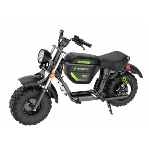 Мини мотоцикл для бездорожья Greenworks MB53000, без АКБ и ЗУ