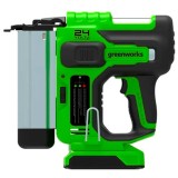 Нейлер аккумуляторный Greenworks, Арт. 3400707, 24V, без АКБ и ЗУ