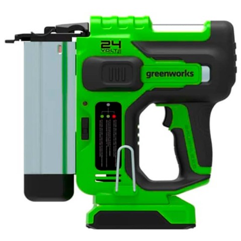 Нейлер аккумуляторный Greenworks, Арт. 3400707, 24V, без АКБ и ЗУ