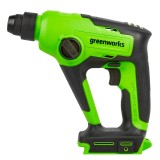 Перфоратор аккумуляторный бесщеточный Greenworks Арт. 3803107, 1,2 Дж, 24V, без АКБ и ЗУ