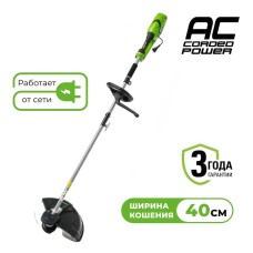 Триммер электрический Greenworks Арт. 1301807, 1200 Вт, 40 см