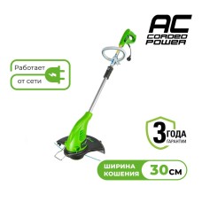 Триммер электрический Greenworks Арт. 21217 Basic, 500 Вт, 30 см