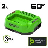 Зарядное устройство Greenworks Арт. 2932007, 60V, 2А